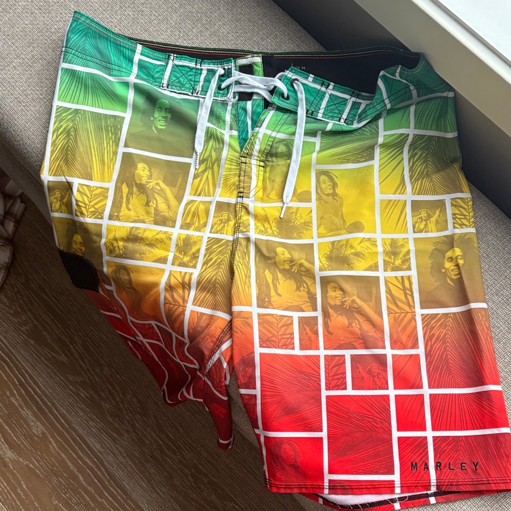 Men's Marley Multicolor Swim Shorts